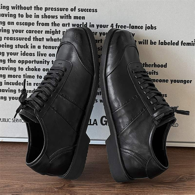 Fashionable Trendy Casual Chunky-soled Sneakers For Men foto 4
