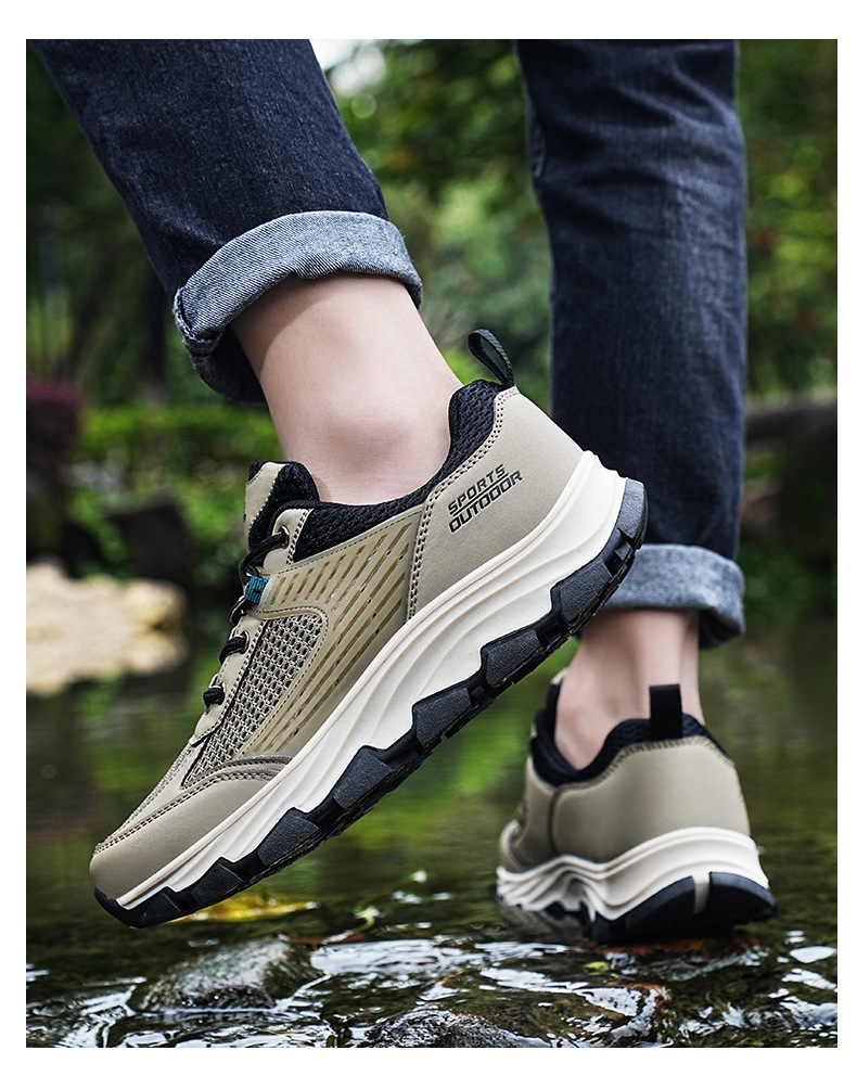 Plus Size Mesh Men And Women Low Top Outdoor Climbing Boots foto 2