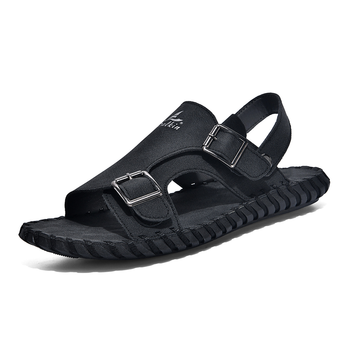Genuine Leather Soft-soled Non-slip Beach Shoes foto 2