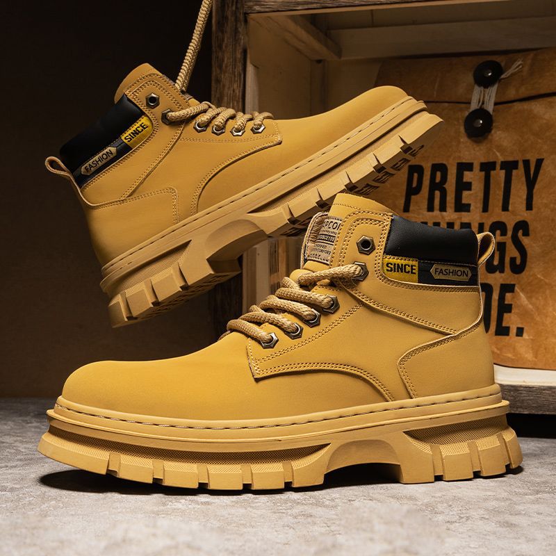 Martin Boots Men Trendy High Top British Working Wear foto 3
