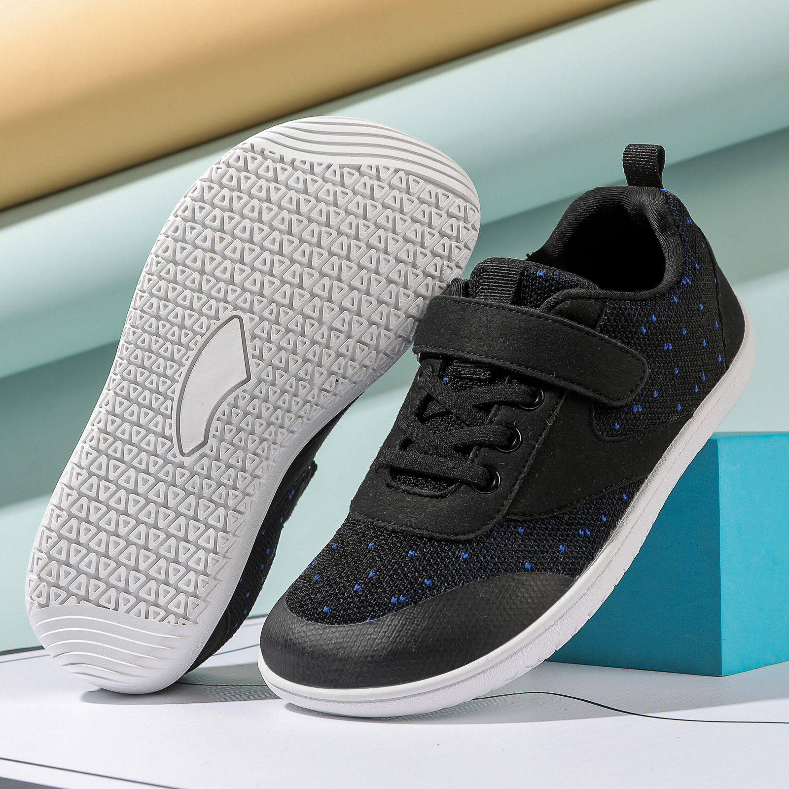 Outdoor Children's Wide-headed Mountaineering Sneaker foto 5