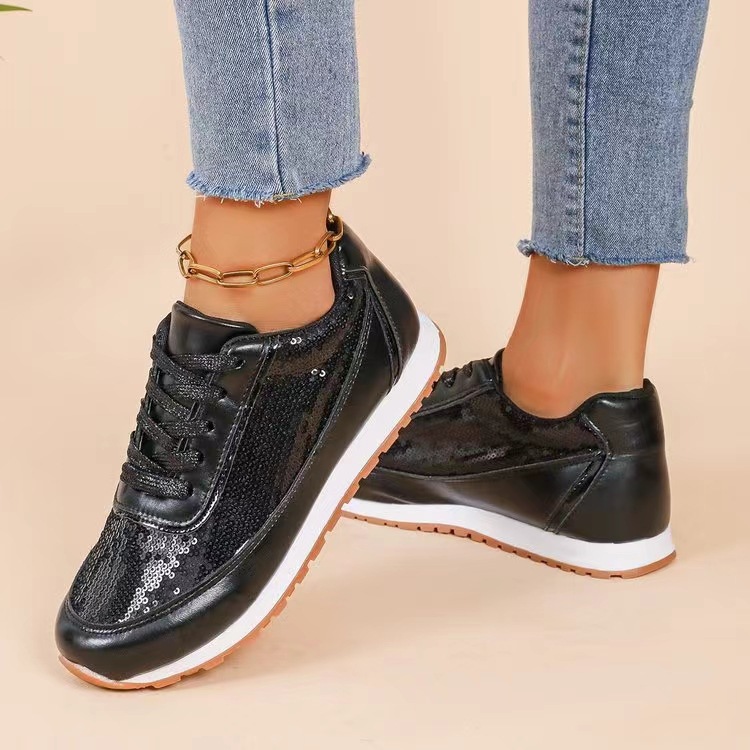 Women's Thick-soled Casual Lin Film Sneaker foto 4