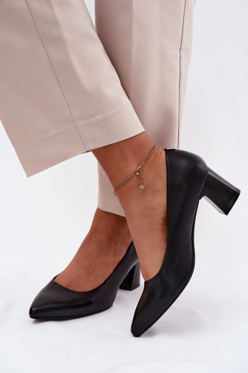 Pumps met dikke hak Step in style foto 4