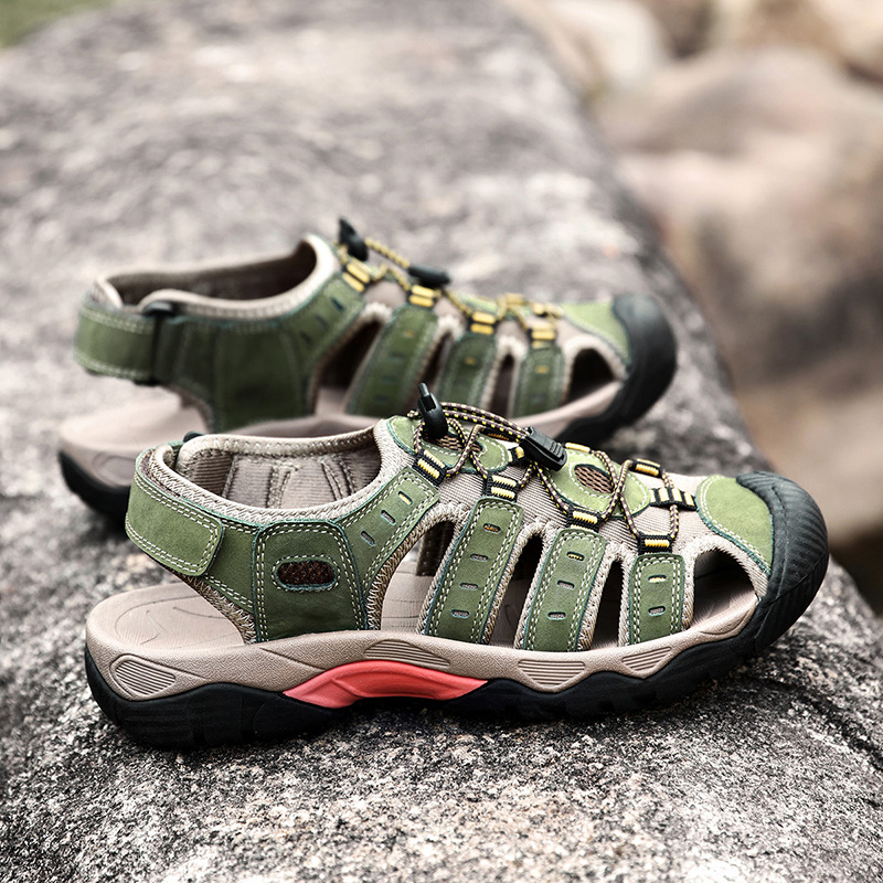 Summer Closed Toe Sandals Men's Leisure Outdoor foto 4