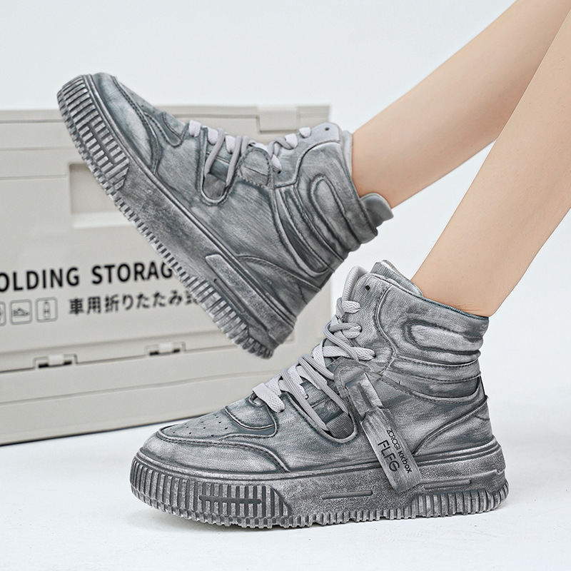 Fashion High-top Unisex Thick-soled Platform Sneakers foto 2