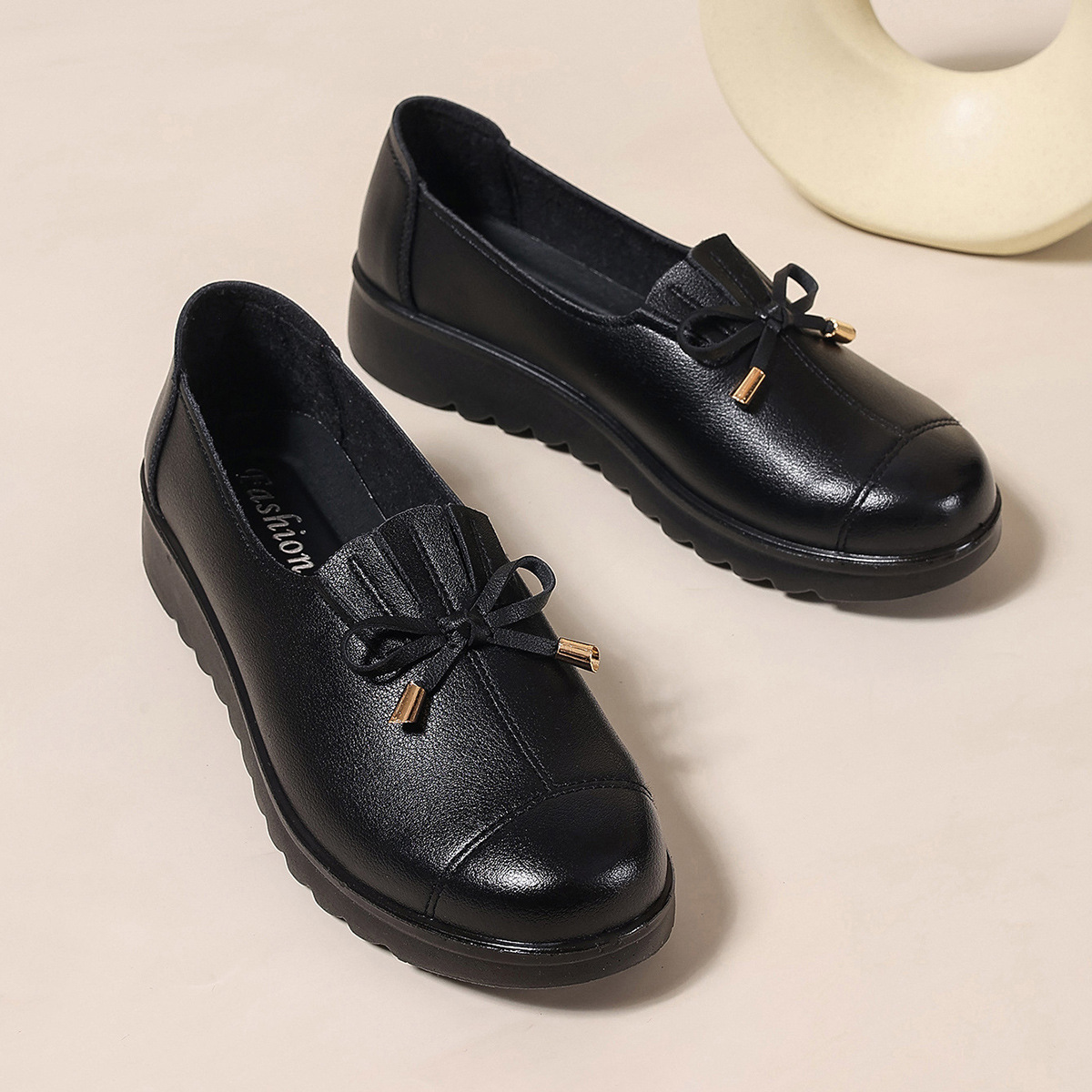 Women's Simple All-matching Soft Bottom Soft Surface Non-slip Single-layer Shoes foto 3