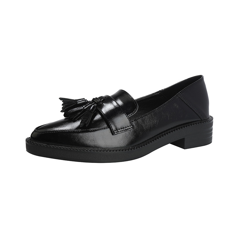 Pointed-toe Slip-on Tassel Shoes In Plus Sizes For Women foto 4