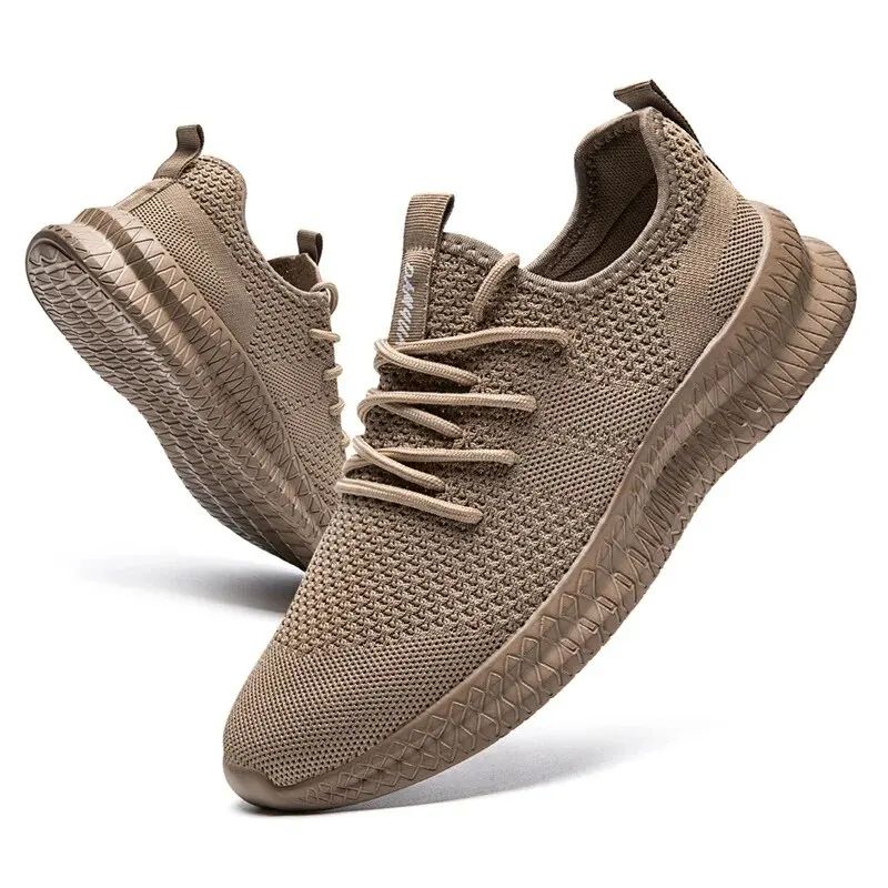 Men's Running Shoes Light Lace-up Sneakers foto 3