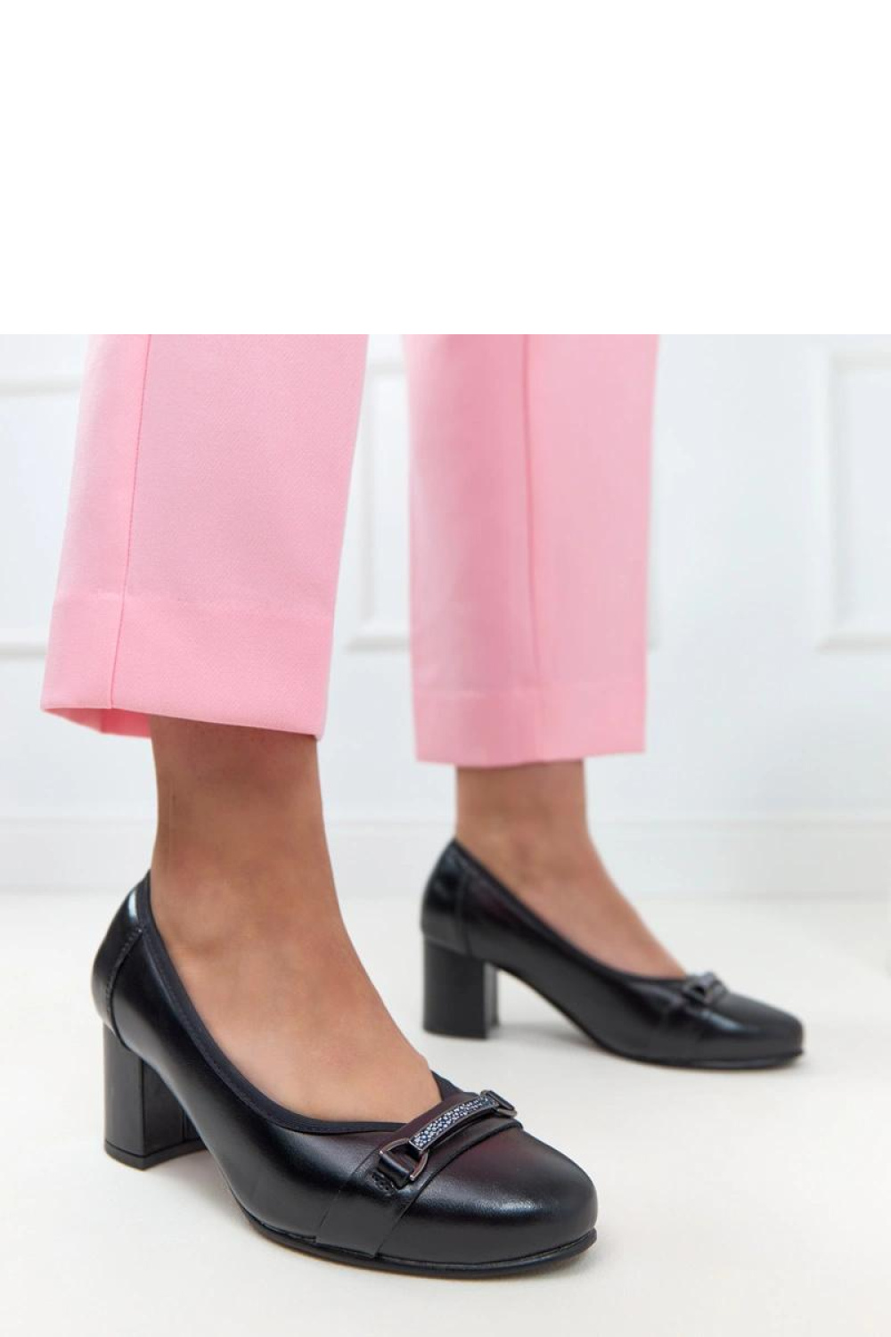 Pumps met dikke hak Solea
