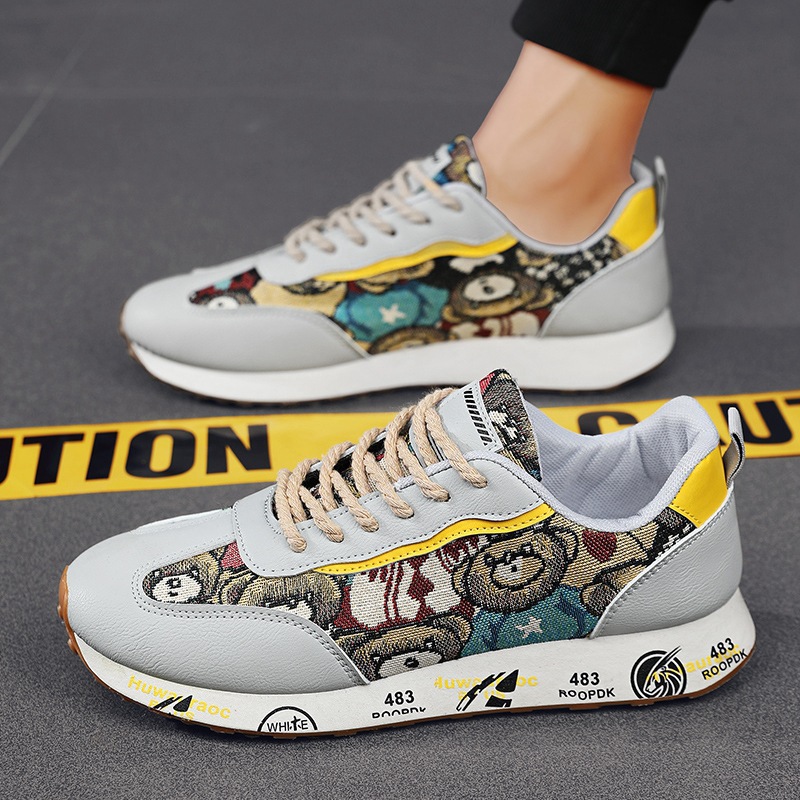 Summer Sneakers Men's Breathable Bear foto 2
