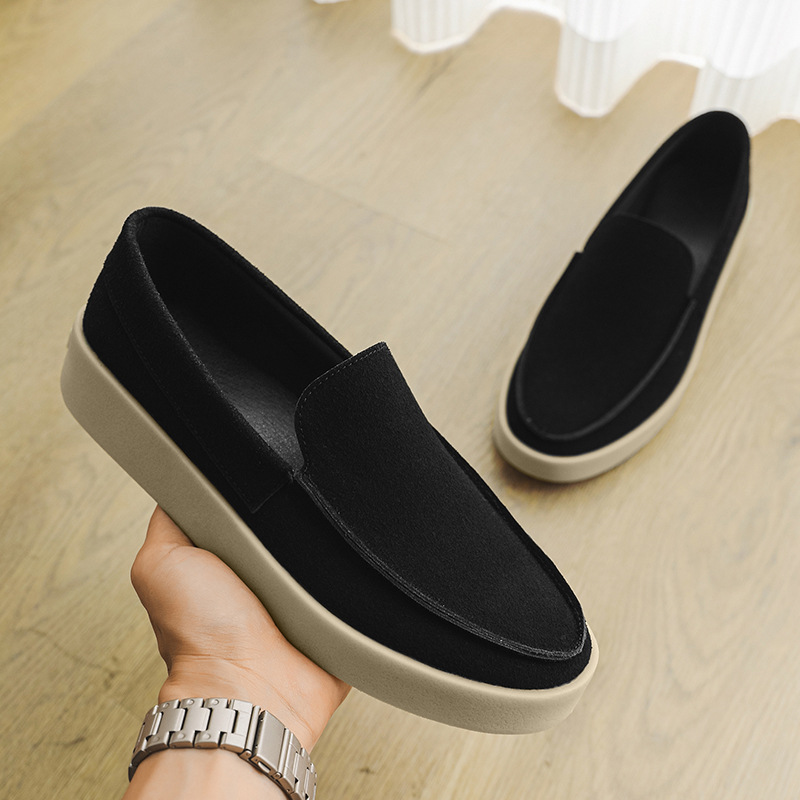 Trendy Slip-on Slip On Loafers Casual Men's Shoes foto 2