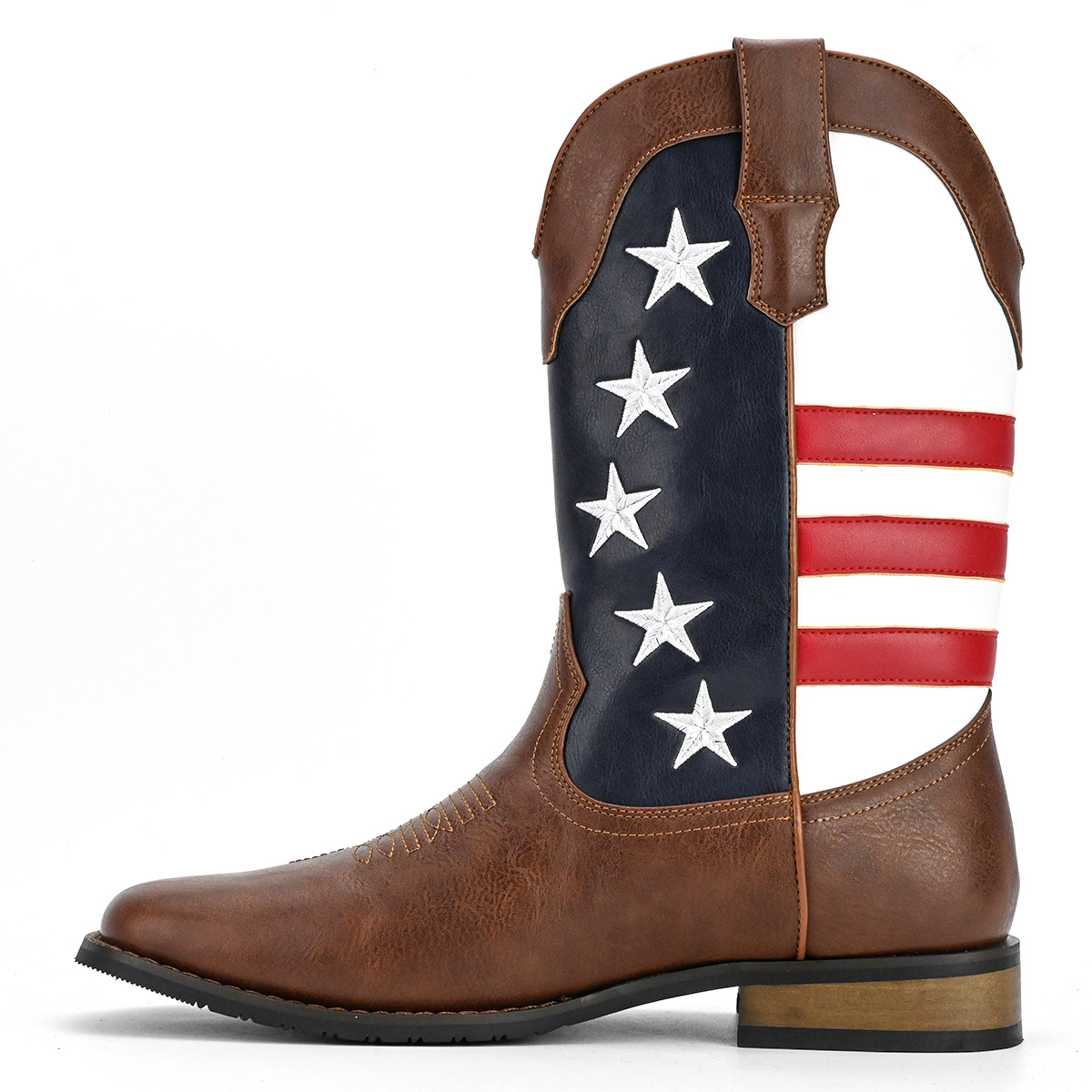 Five-pointed Star Suit Men's Western Cowboy Boot foto 5