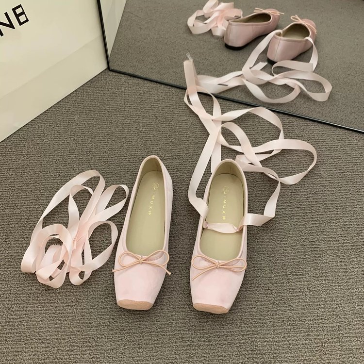 French Style Chunky Heel Mary Jane Gentle French Style Women's Shoes foto 4