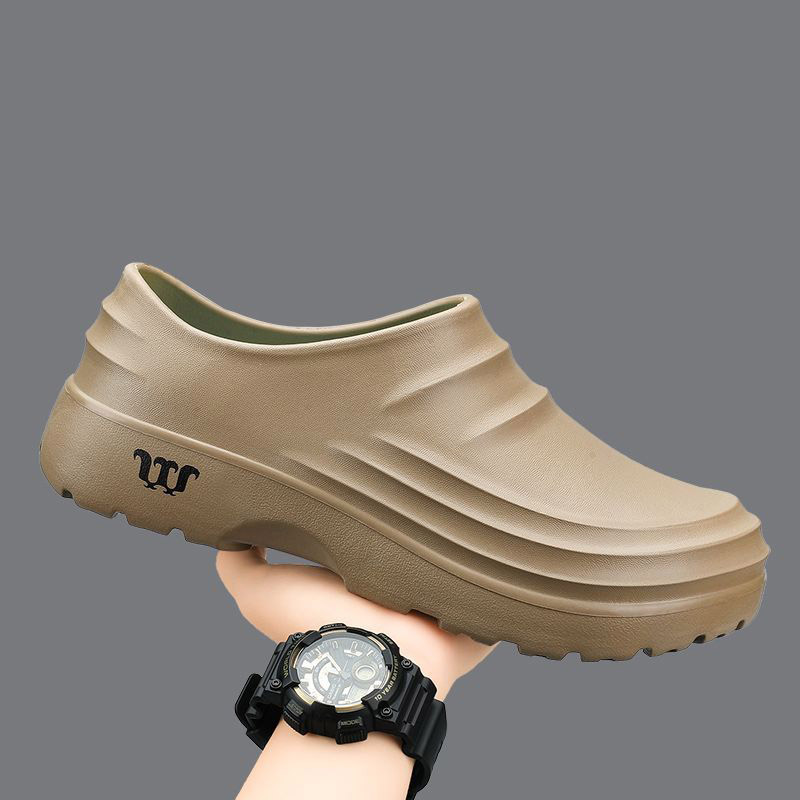 Men's Chef Work Shoes Doctor Hospital Kitchen Mill Cross-border Labor Protection Work Comfortable foto 3