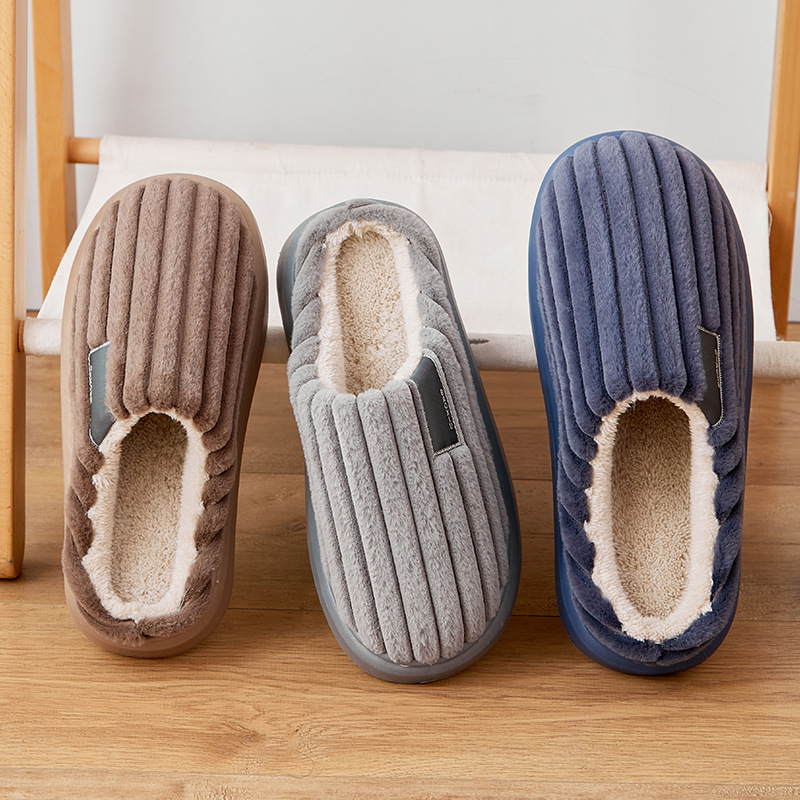 Warm, Plus-size Casual Slippers For Men foto 2