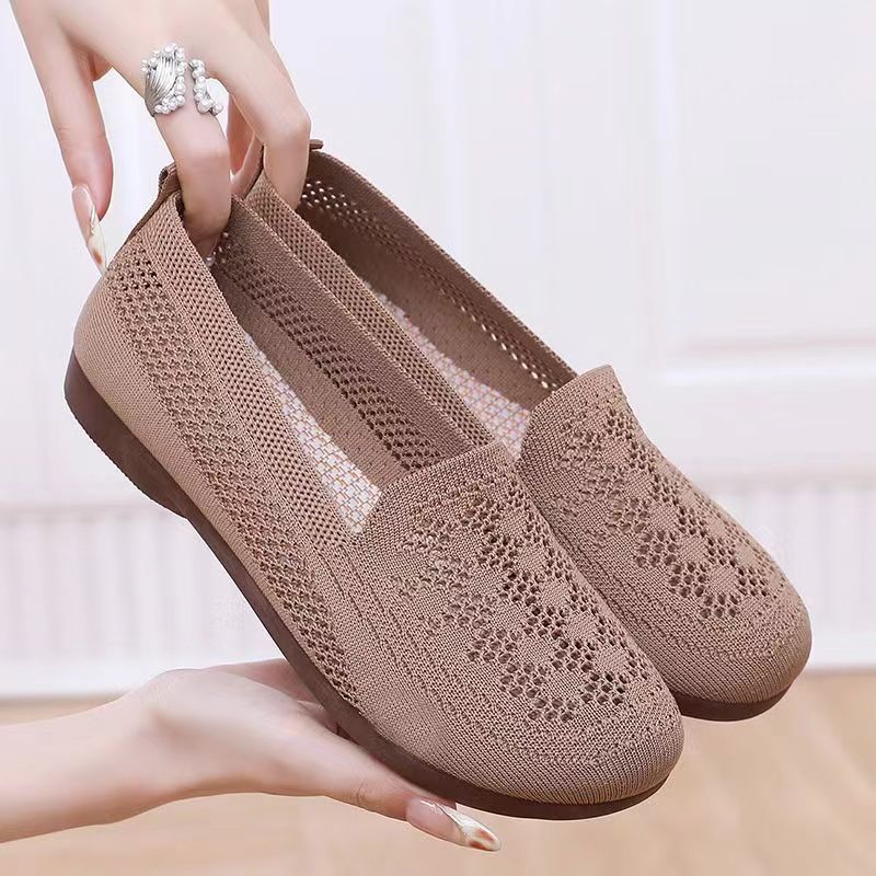 Elderly Antiskid Shoe Female Summer Wide Feet Super Soft Wear-resistant And Lightweight foto 2