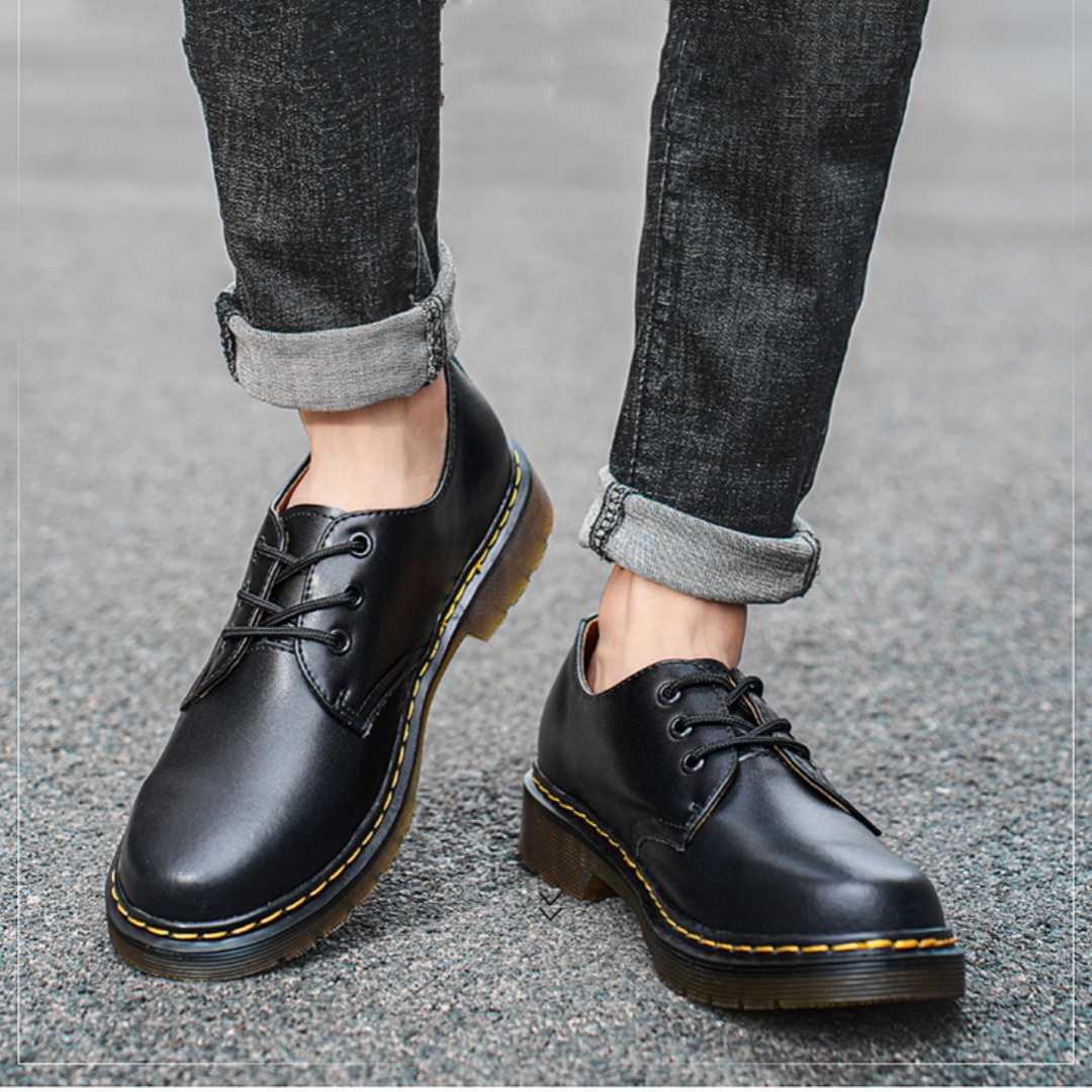 Men's Shoes Round Head Leisure Workwear Fashion Martin Boots foto 2