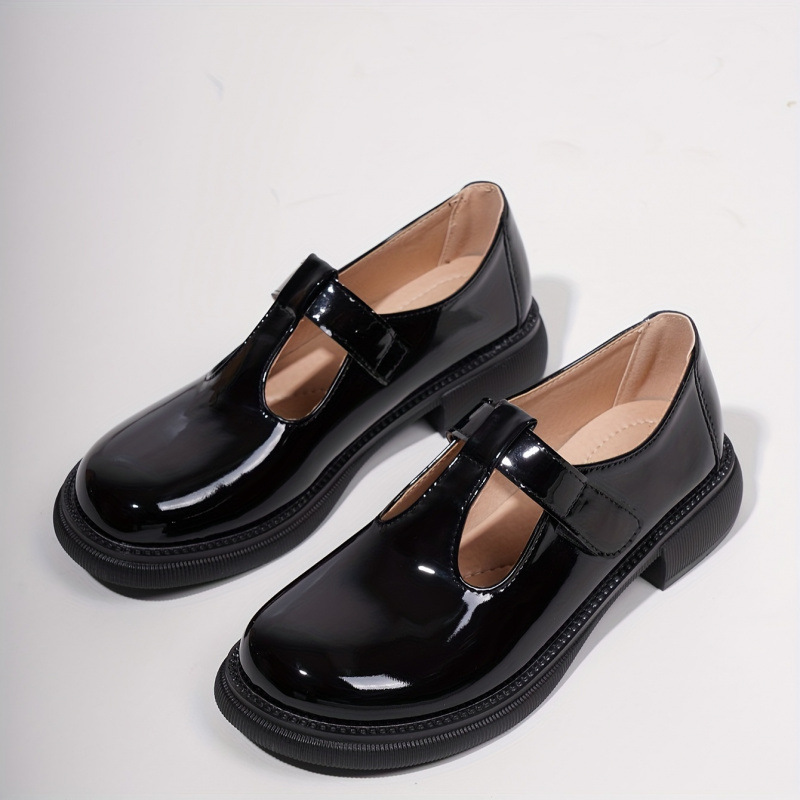 Mary Jane Flats Elegant Loafers With Round Toe Hook foto 5