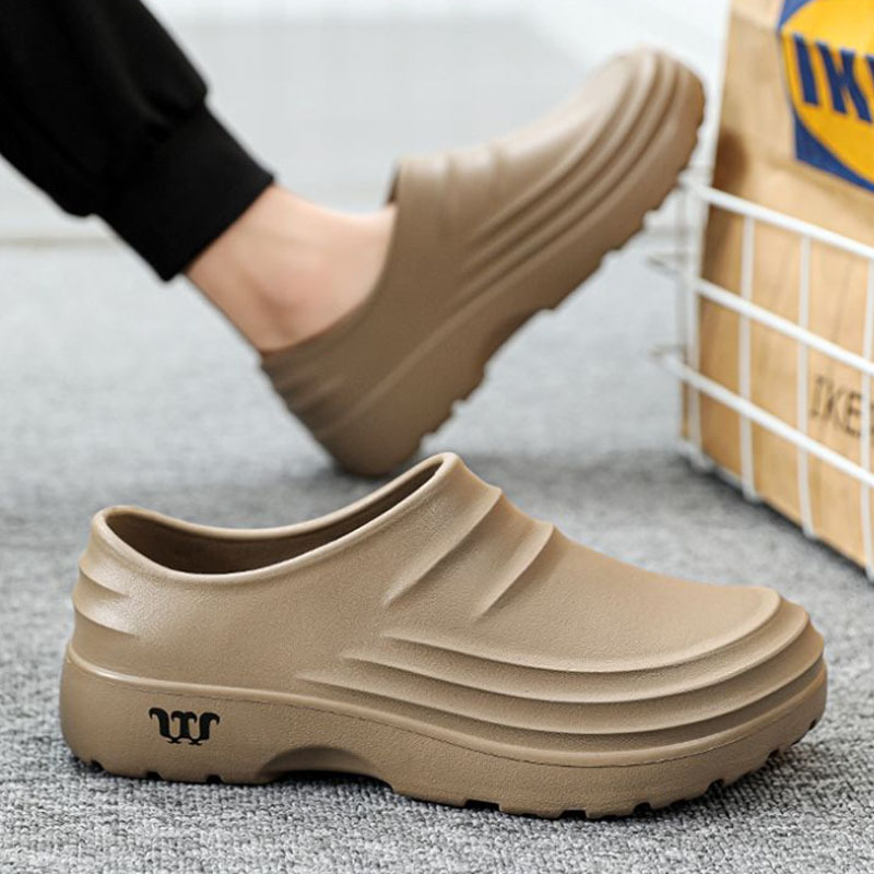 Men's Chef Work Shoes Doctor Hospital Kitchen Mill Cross-border Labor Protection Work Comfortable foto 2