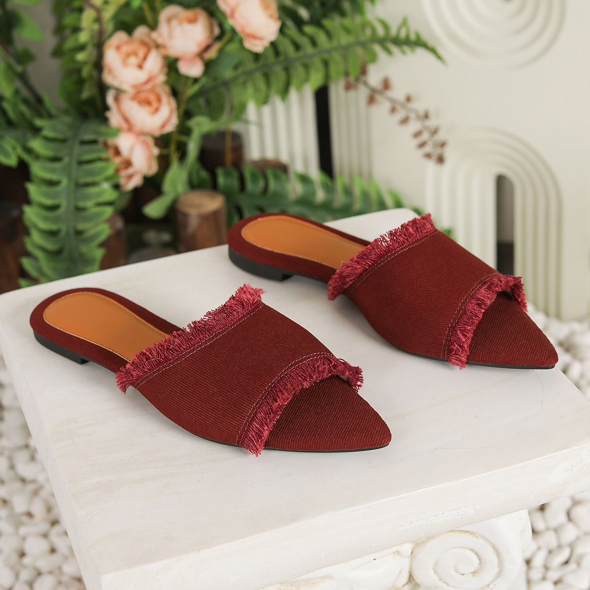 Women's Outer Fashion Flat Slippers foto 3