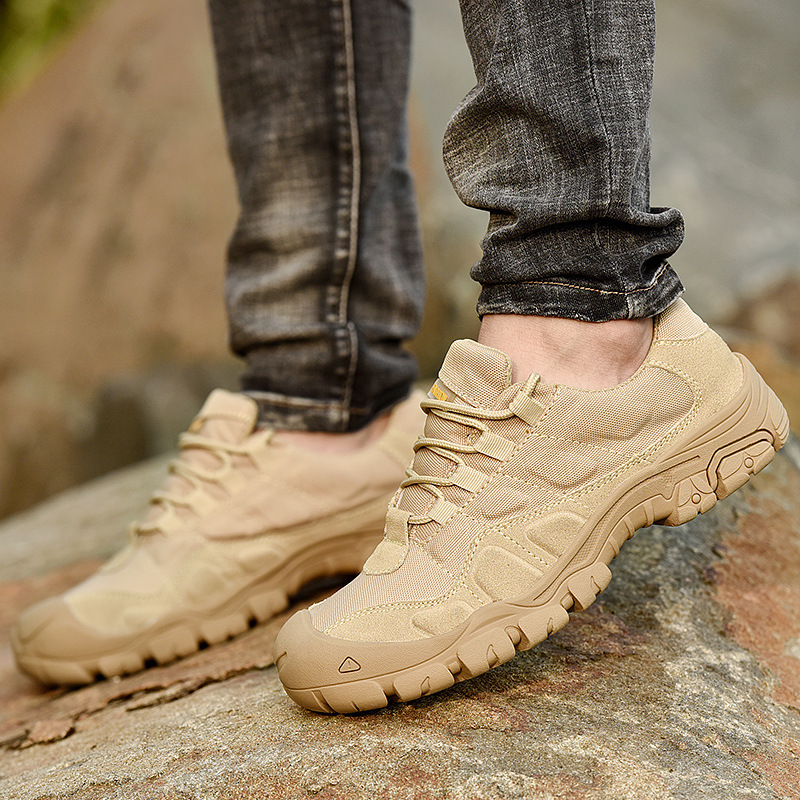 Non-slip Wearable Hiking Shoes Breathable Sports Leisure Tourist Shoes Trendy Shoes foto 3