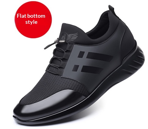 Men's Inner Height 8cm Large Casual Shoes foto 2