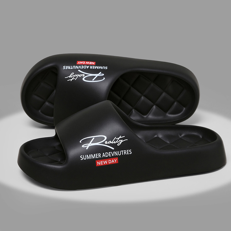 Men's Casual Lightweight IndoorOutdoor Beach Slippers foto 5