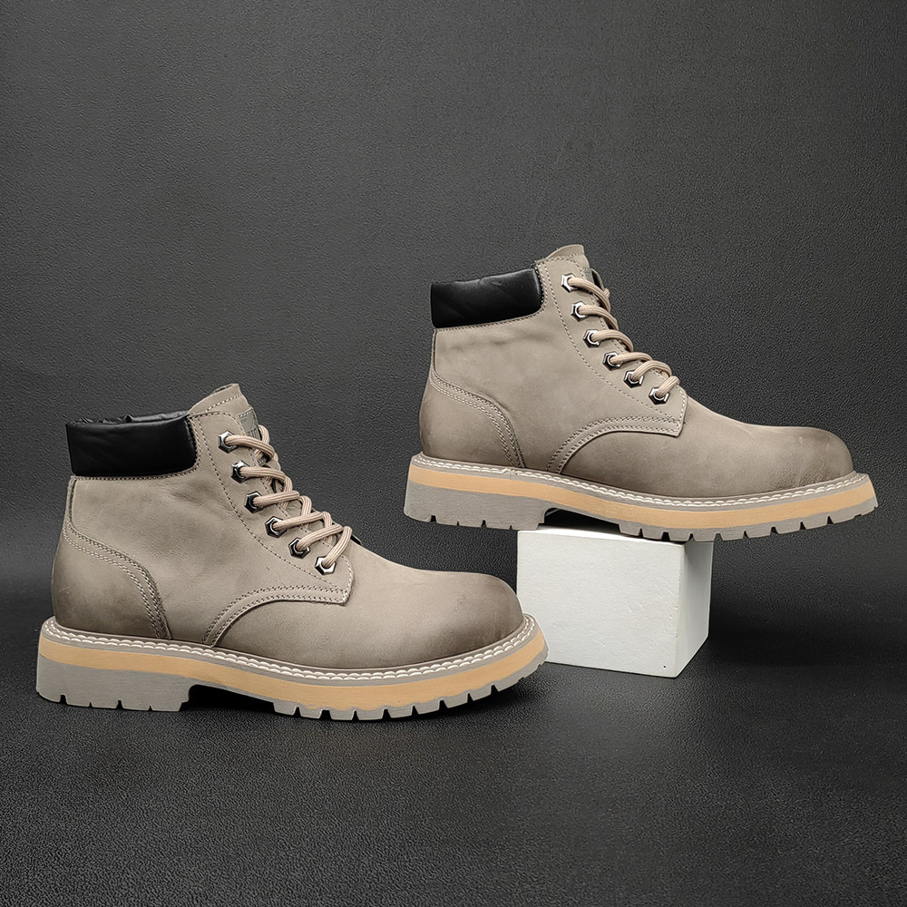 Men's Leather Casual Leather Boots foto 3