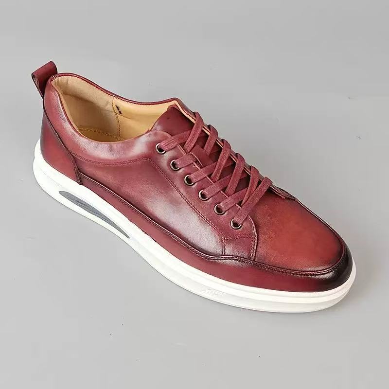 New Korean-style Versatile Mens Shoes Sports Leather Shoes