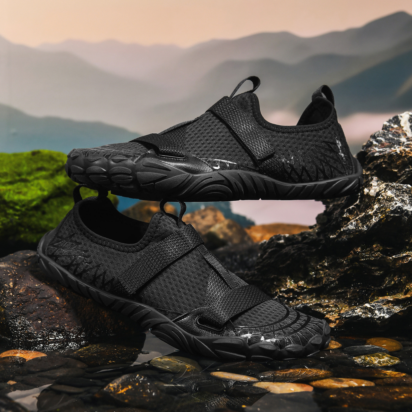 Men's And Women's Five-finger Quick-drying Beach Sneaker foto 4