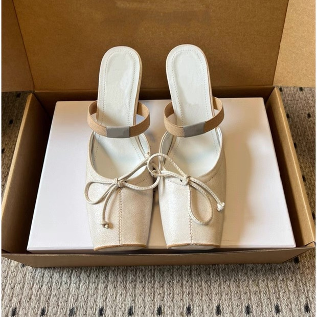 Women's New Stiletto Heel Outerwear Slip-On High-Heel Sandals foto 4