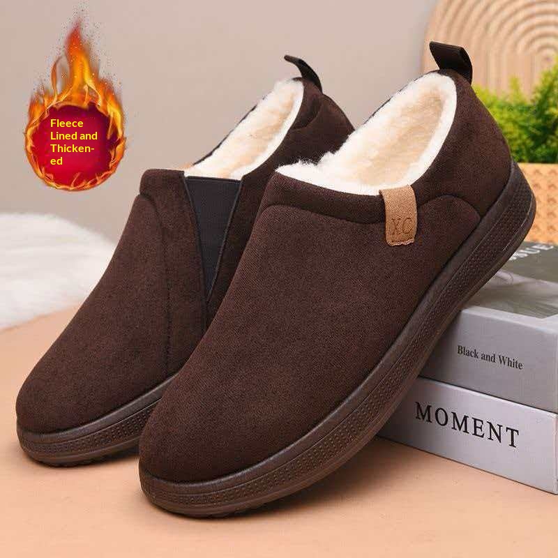 Mens Winter Snow Boots With Fleece Lining foto 2