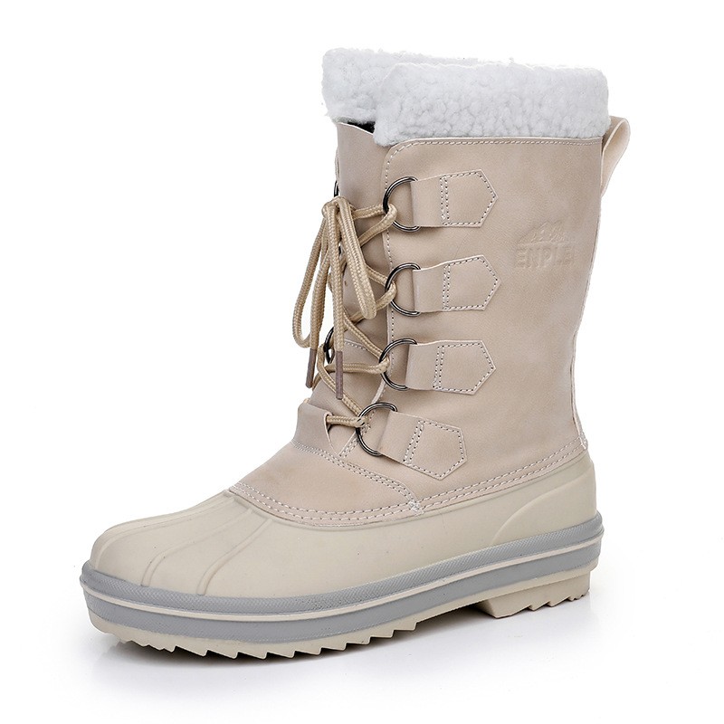 Women's Adult Waterproof Snow Boots For Outdoor Warmth foto 3