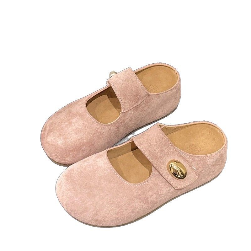 Height-increasing Summer Fashionable French-style Slip-on Half-enclosed Slippers foto 3
