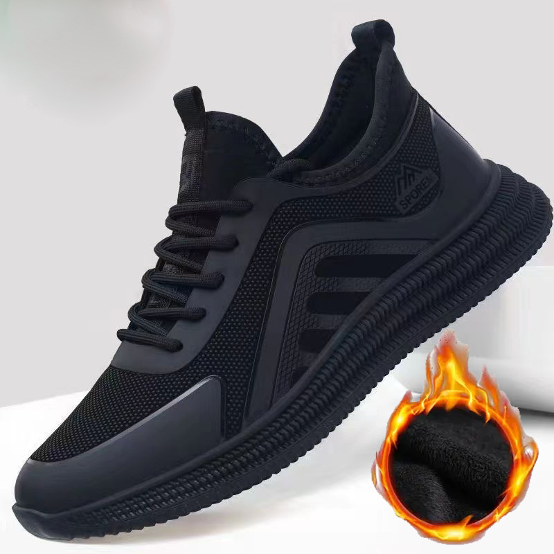 Plus Velvet Men's Shoes Breathable Casual Versatile Sneaker foto 5