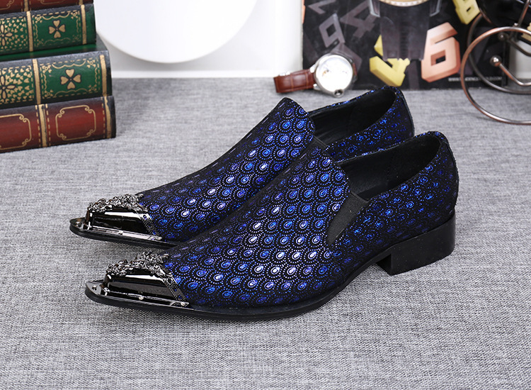 Trendy Leather Shoes Men's Fashion Shoes Brogue Men's Shoes foto 5