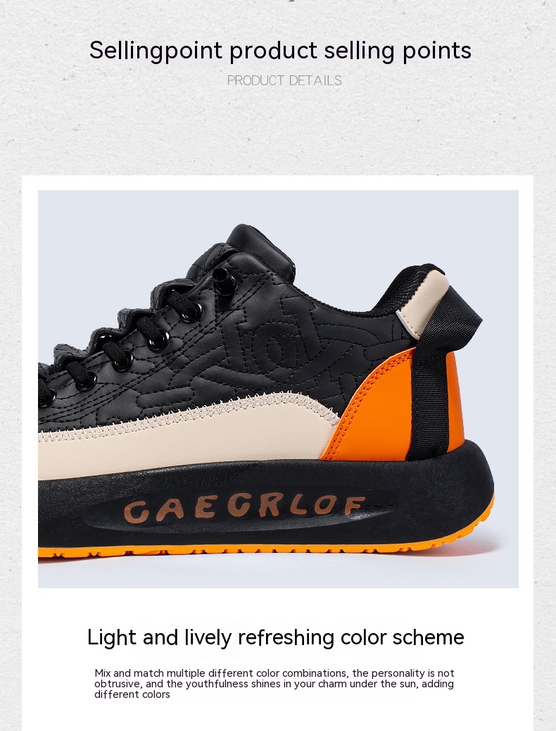 Men's Sneaker Running Tide Shoes Sports Casual Shoes Men's Cross-border Four Seasons Men's Shoes foto 5