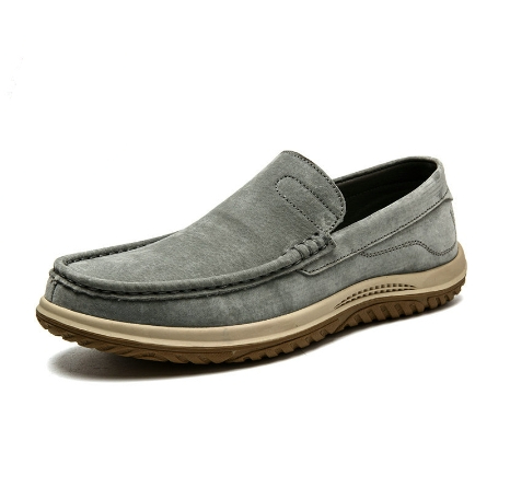 Spring And Summer Suede Gommino Men's Korean Fashion Shoes Breathable Comfortable Lazy Shoes Casual Shoes foto 5