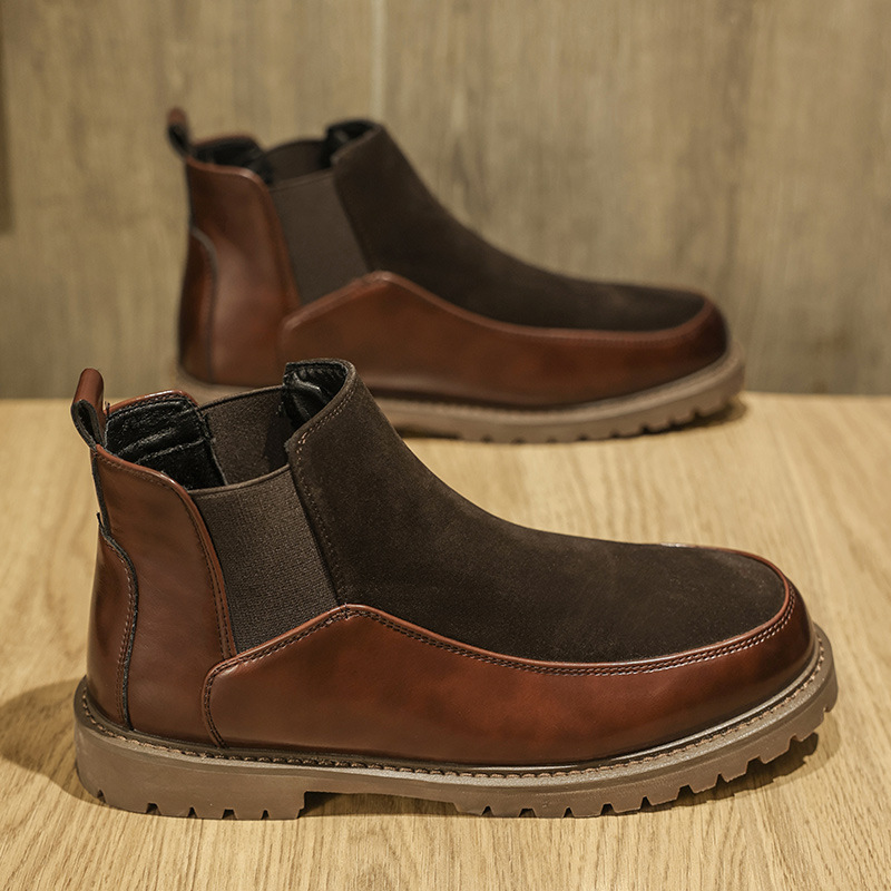 Martin Boots Casual Sports All-match Men's Mid-calf Retro Shoes foto 2