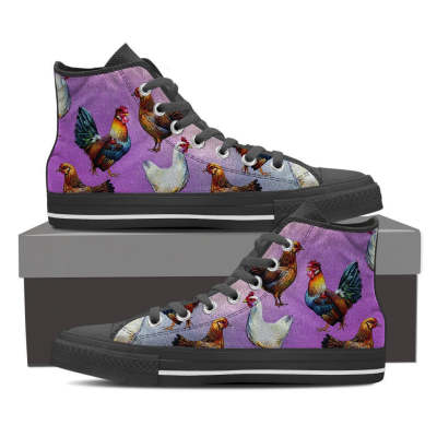 Chicken Pattern Canvas Shoes Couple Style foto 4