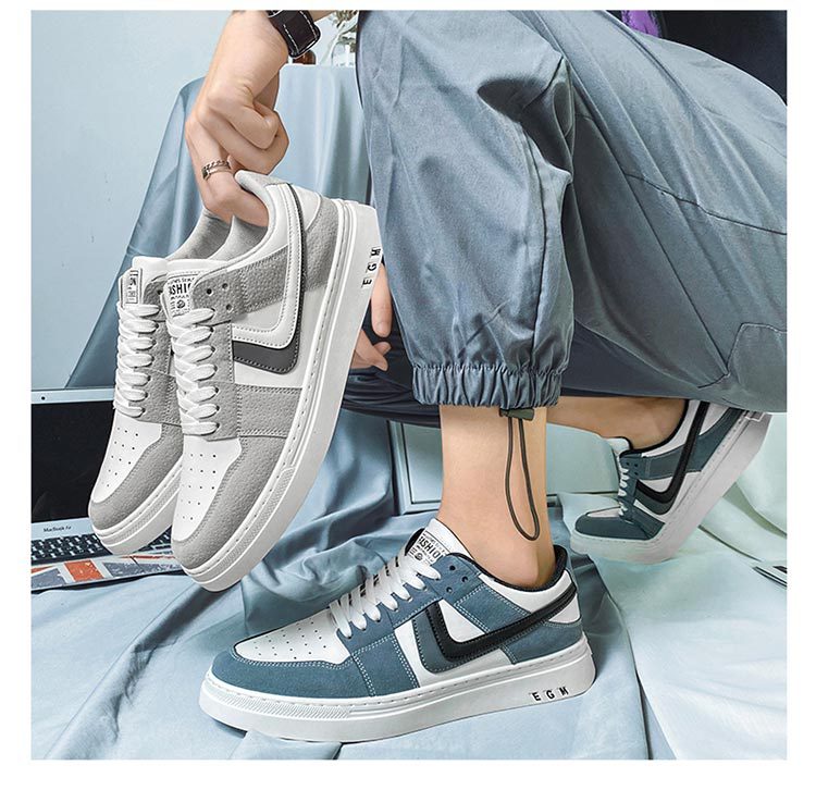 Men's Casual All-matching Sports White Shoes foto 4