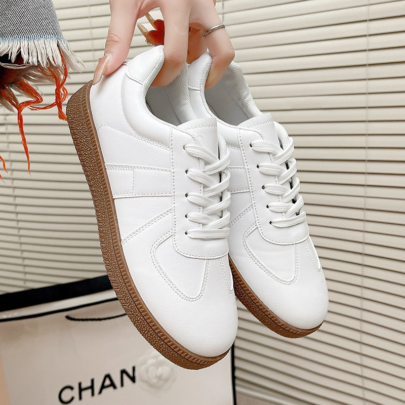 Retro Casual Sports Shoes Womens Flat Sneakers Single-layer Shoes foto 4