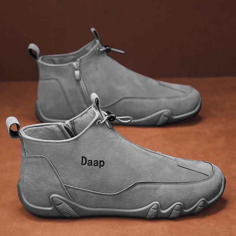 Octopus Labor Protection Outdoor Non-slip Leather Shoes foto 5