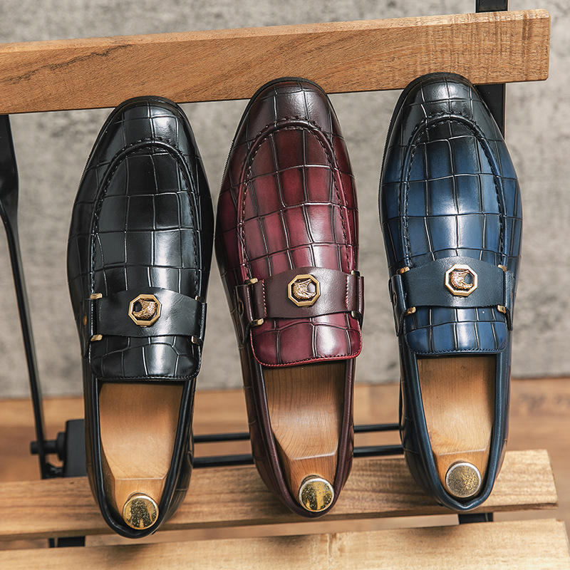 Cortex British Style Men's Formal Business Casual Leather Shoes foto 5