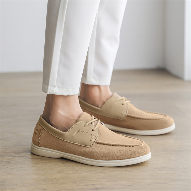 Mens Casual Low-top Lace-up Shoes foto 4