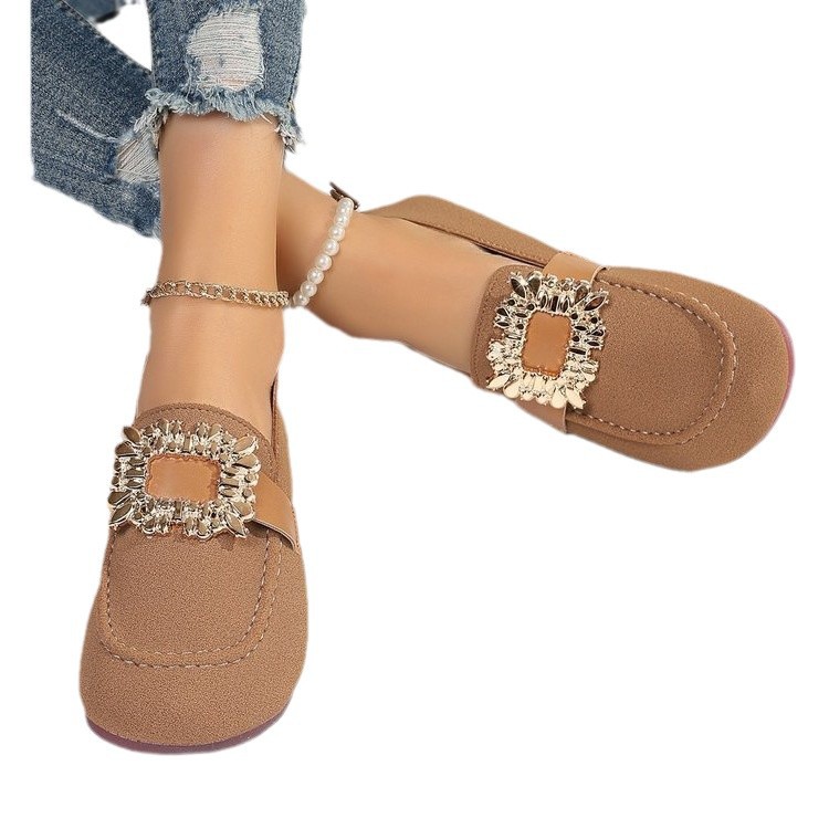 Square-toe Loafers With A Round Toe foto 4