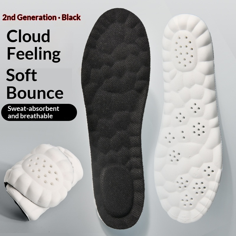 Poop-feel Odor-resistant Comfortable Breathable And Sweat-absorbing Insoles For Long Periods Of Standing And Sports foto 3