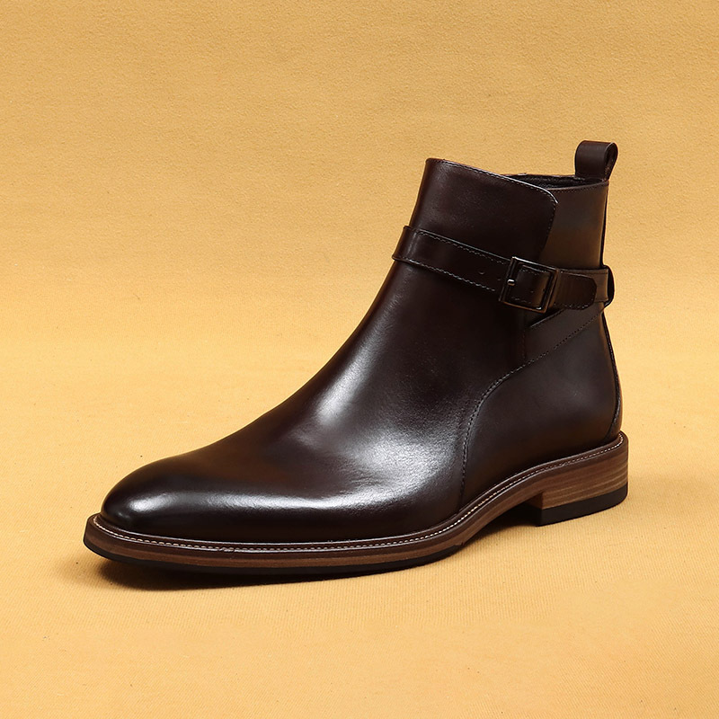 Business Formal Ankle Boots With Genuine Leather Lining foto 3