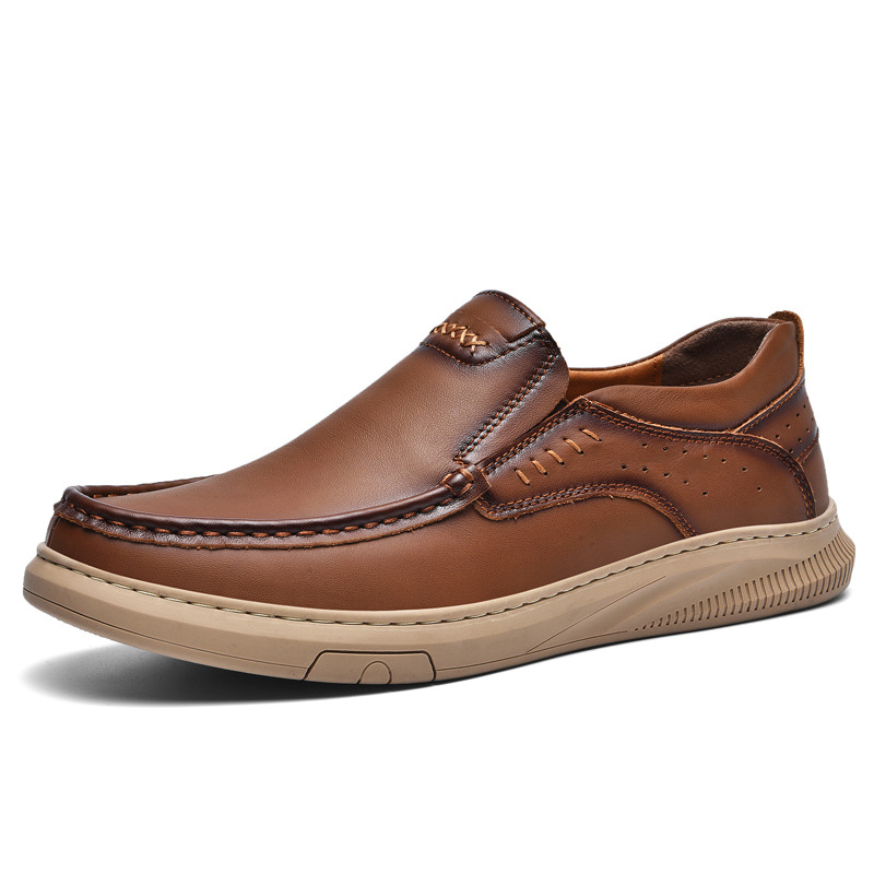 Men's Outdoor Casual Soft Bottom Lazy Driving Shoes foto 5