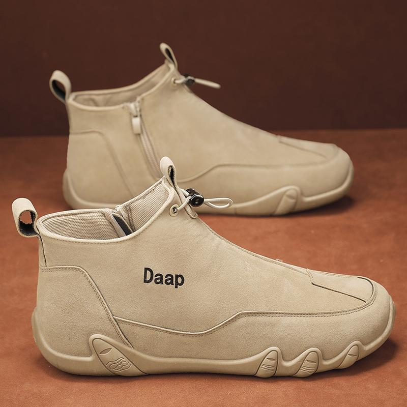 Octopus Labor Protection Outdoor Non-slip Leather Shoes foto 2